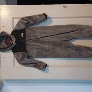 The North Face Kids Gray Hooded Jacket